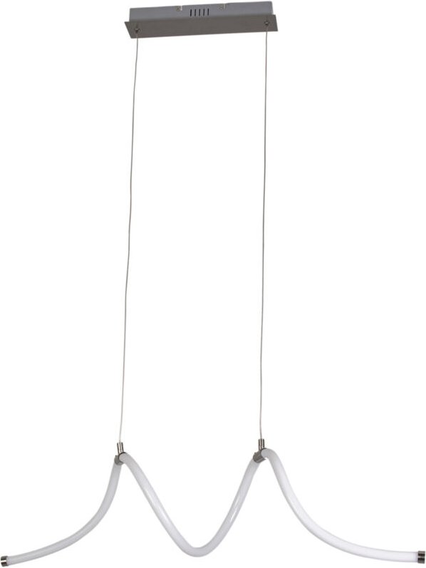 Colgante Rolly led 28W Blanco Neutro - 4000K Níquel Satinado para Interior de Techo en Comedor, Salón, Cocina