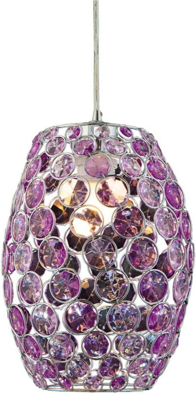 Candellux CORN 31-92536 Chrom Kristall Pendelleuchte