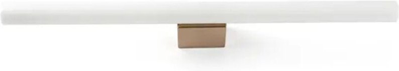 Calma Wandleuchte Linestra aus gebürstetem Gold mit Schalter 63554