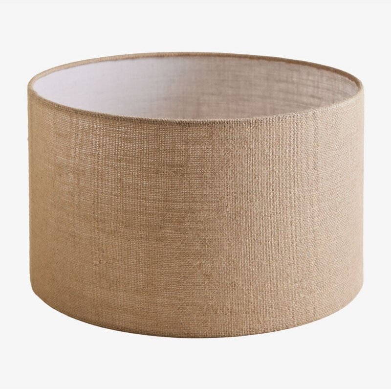 Lampenschirm Ø40 cm aus Leinen und Baumwolle Azoia - Sklum