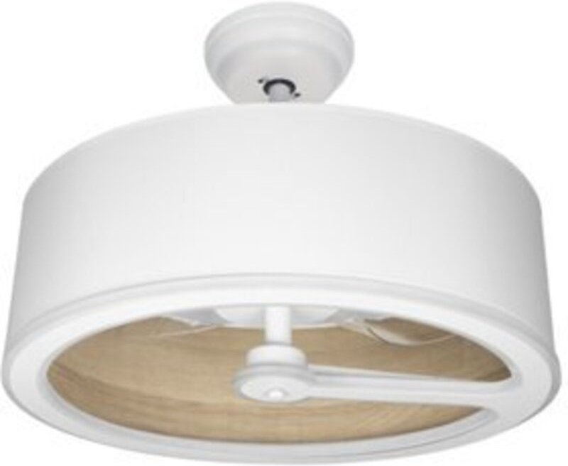 Ventilator Dc Tatiana 110w Weiß/Mad.Clear 3 Flügel 62d 3000-4000-6000k 9350lm Fernbedienung, Speicher, Zeitschaltuhr - F...