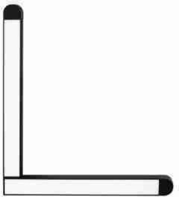 LED10267 VT-42025 24W LED Kuppelleuchte rund schwarzer Rahmen 6400K IP44
