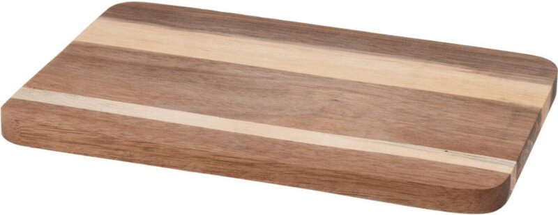 Excellent Houseware - Schneidebrett aus Akazienholz wood, 22 x 14 x 1 cm