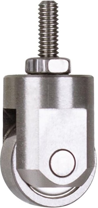 Rollenkontaktpunkt für digitale Messuhren, Tiefenmesser, M2.5-Gewinde, 10 mm Durchmesser, Rad, metrisch