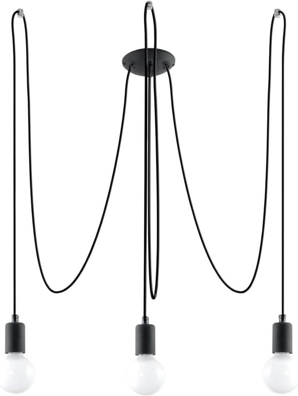 Kronleuchter Edison 3xE27 Neutralweiß 300cm Sollux