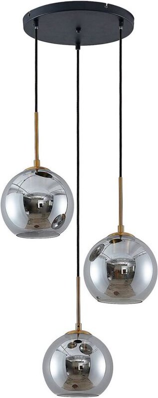 Lindby - Pendelleuchte 'Jurian' aus Metall für Wohnzimmer & Esszimmer von