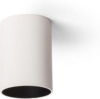 Zylindrische Deckenleuchte connor weiss/schwarz 230V led GU10 10W