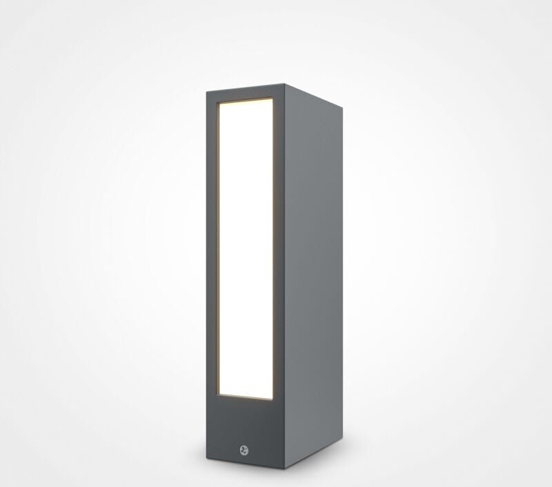 Standleuchte Außenleuchte led Sockelleuchte Wegeleuchte IP65 Graphit Stehleuchte