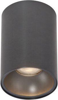 Moderner Einbaustrahler Gunmetal GU10 50mm - Deep