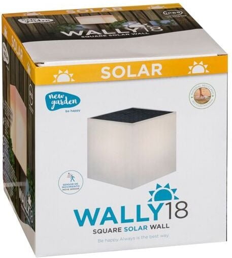 New Garden wally 18X18X18 solar wall
