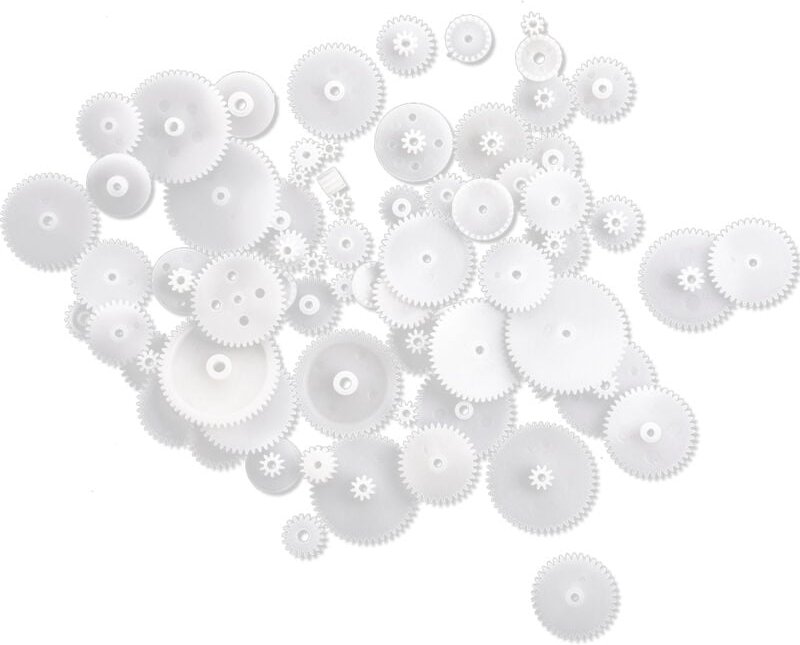 Tlily - Verschiedene Stil Kunststoff Zahnrad Set 58 Stueck fuer rc Spielzeug