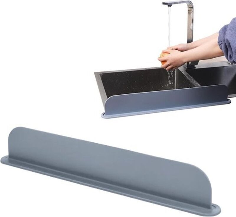 Silikon-Spülbeckenschutz für Küchenspülen, wiederverwendbare Abtropfmatten und Spritzschutz für Arbeitsplatten, wasserdi...