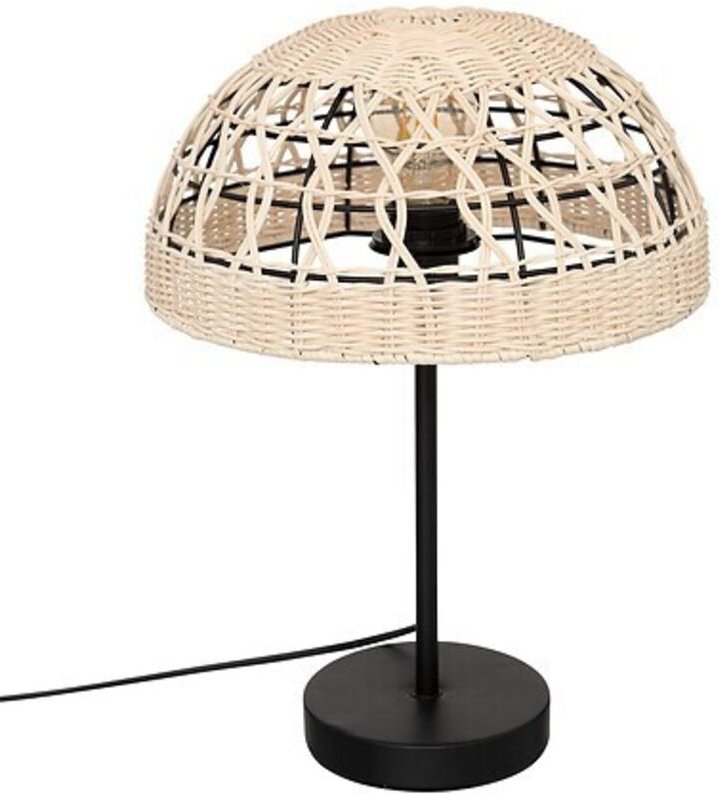 Thumbnail - Tischleuchte rory, geflochtener Lampenschirm, h. 41,5 cm