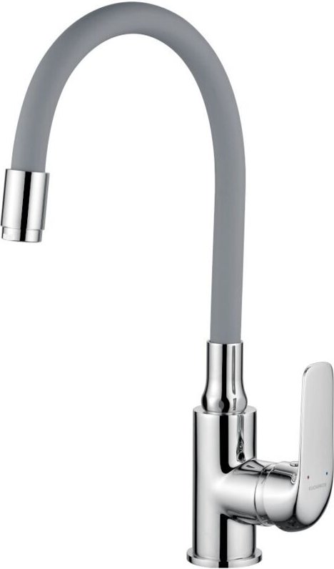 Freistehender Spültischhahn mit flexiblem Auslauf