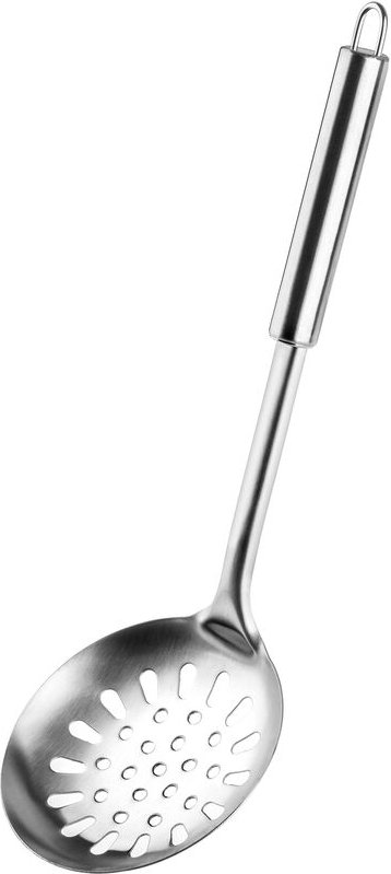 Kadax - Schaumlöffel aus Edelstahl, Schaumkelle, Abseihlöffel mit Griff, Silber