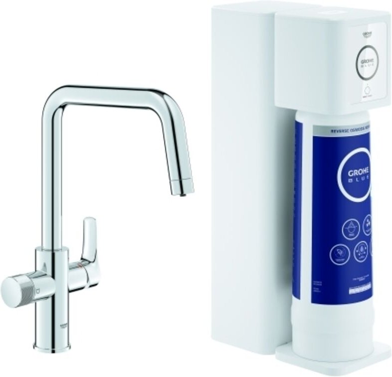 Grohe Starter Kit Blue Pure Eurosmart 30586 U-Ausl. UO-Filter chrom