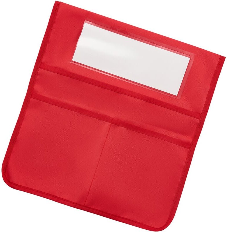 Mophorn Stuhlrücken-Organizer, 12er-Set, 43x48 cm, Tasche mit Namensschild, 6 Farben, ideal für Kinder im Klassenzimmer,...