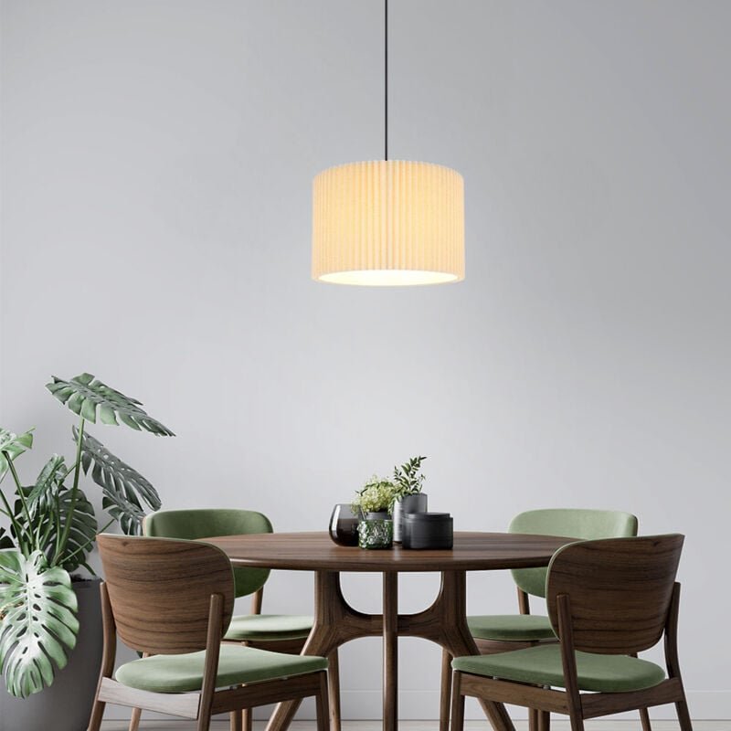 Thumbnail - Globo Lighting - Pendelleuchte Hängelampe Wohnzimmerlampe Esszimmerlampe Deckenleuchte Textil