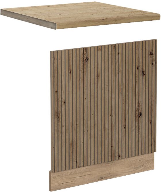 Vicco - Frontblende R-Line, Artisan-Eiche, 60 cm , ap Eiche