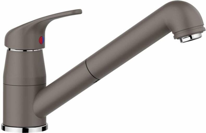 Daras s - Spültischarmatur mit ausziehbarem Auslauf, grau 526936 - Blanco