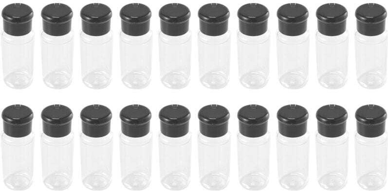 20-teiliges Set / 100-ml-Gewürzstreuer, Salz- und Pfefferstreuer, Gewürzglas, Dose, Flasche, Grillgewürz-Küchenhelfer