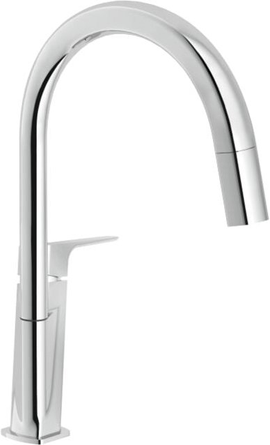 Nobili - Spültisch-Einhandbatterie Serie Acquaviva VV103127CR Verchromt - Messing