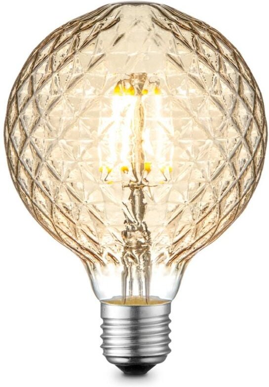 Led E27 Lampe 'E27 G95 led 4W' aus Glas von Lucande