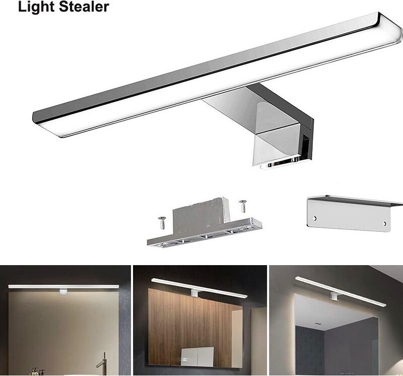 6W LED-Badezimmerspiegelleuchte – Neutralweiß 4000K, 820 lm, 3-in-1-Montage, 30 cm