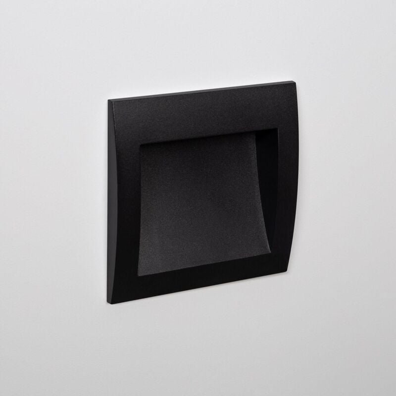 Thumbnail - Efectoled - LED-Wegeleuchte Außen 4W Einbau Rechteckig Schwarz Natt 4000K Neutralweiß