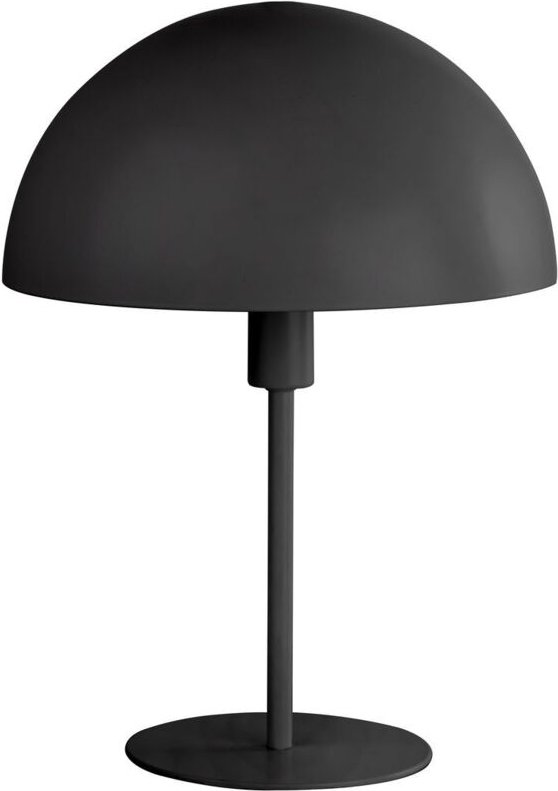 Globo - tischlampe - MEIKE - schwarz - metall - Ø 25cm - E27 -