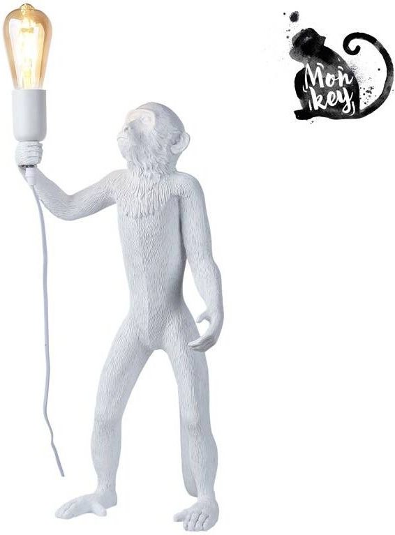 Affenleuchte aus Harz "Micu"