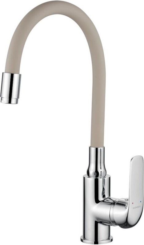 Freistehender Spültischhahn mit flexiblem Auslauf