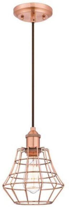 Pendelleuchte Nathan Kupfer gebürstet mit 1 Lampe