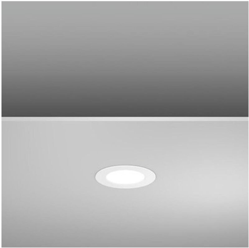 Rzb Einbaudownl. 5w 3000k D150mm (Toledo Flat Led)