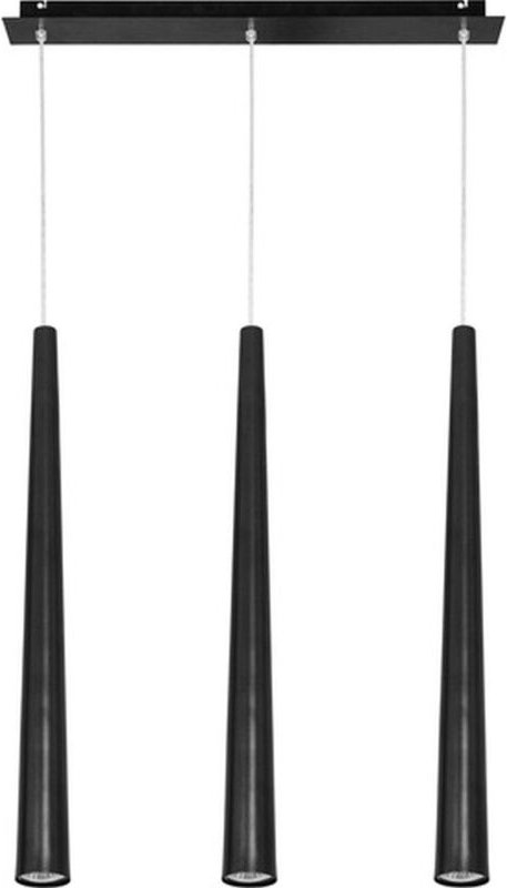 Licht-erlebnisse - Hängelampe schwarz dreiflammig