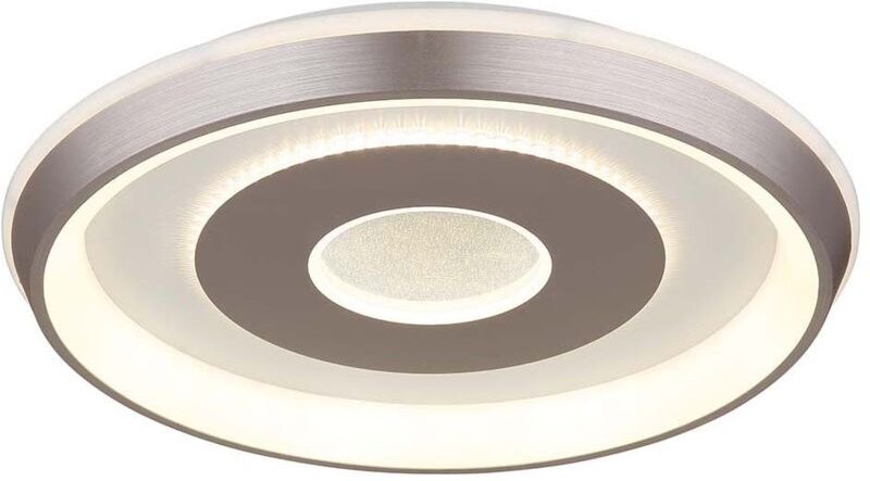 LED Deckenleuchte Deckenlampe Flurleuchte Metall opal weiß matt CCT D 49 cm