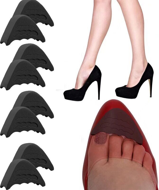 Fitags - Schuhpolster – Schuhpolsterung sorgt für optimale Passform der Schuhe – EVA-Schwammpolster – Zehenschutz, 4 Paa...