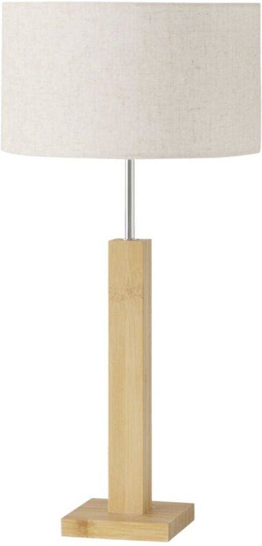 Tischlampe mit Bambussockel benito, 57 cm