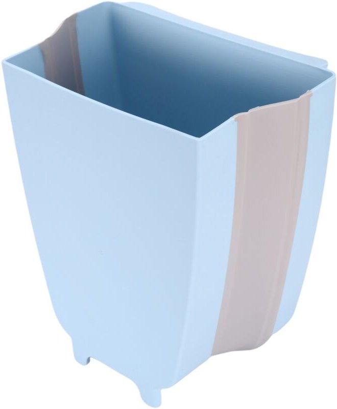 Tlily - 10L Wandmontierter Abfalleimer, Küchenschranktür Hängender Mülleimer, Müllauto-Mülleimer, Wandmontage, Faltbarer...