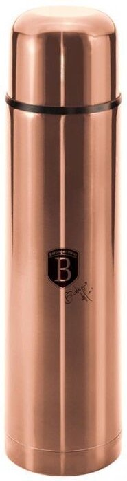 Stahlthermoskanne 1,0L BERLINGER HAUS Metallic Line Rosegold BH-7605