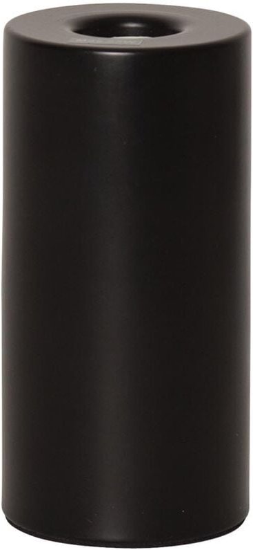 Star Trading - E14 Lampenfuß ,Tiny' für kleinere Leuchtmittel, Metall, 14cm, schwarz matt