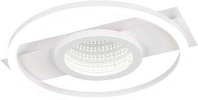 Reality LED-Deckenleuchte wheeler, R64801131, 16W, 2000lm, 4000K, weiß