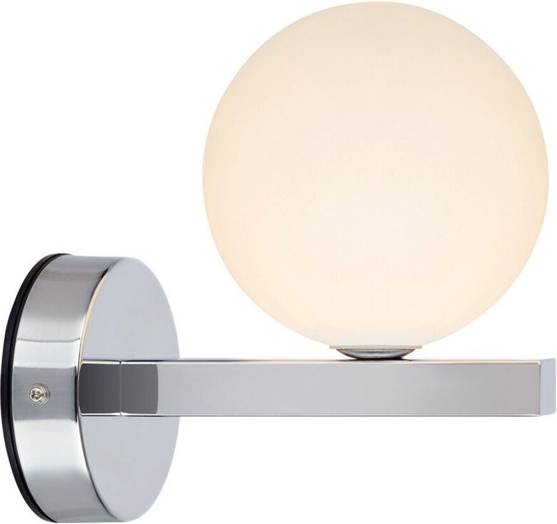 Markslojd STREAM Badezimmerwand 1 Licht Chrom, Weiß, IP44