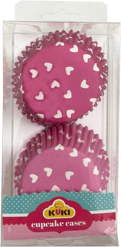 KUKI Muffinformen 1 Packung - 60 Stück (Farbmix)