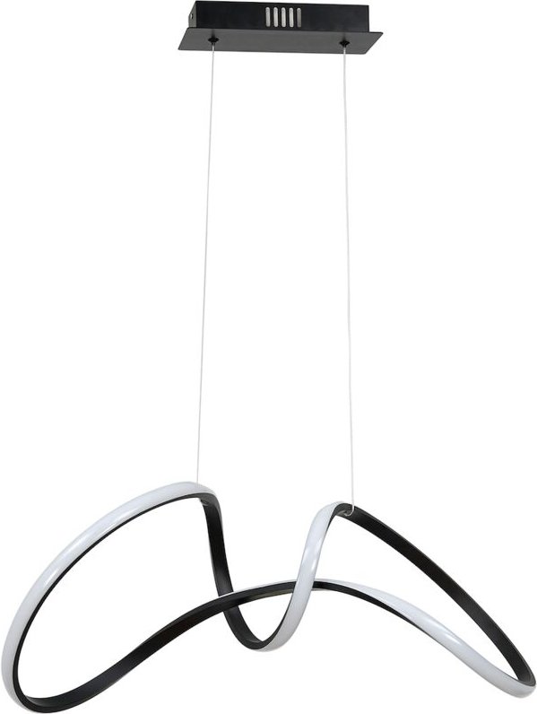 Schwarze Milagro TESORO 48W LED Deckenleuchter Pendelleuchte