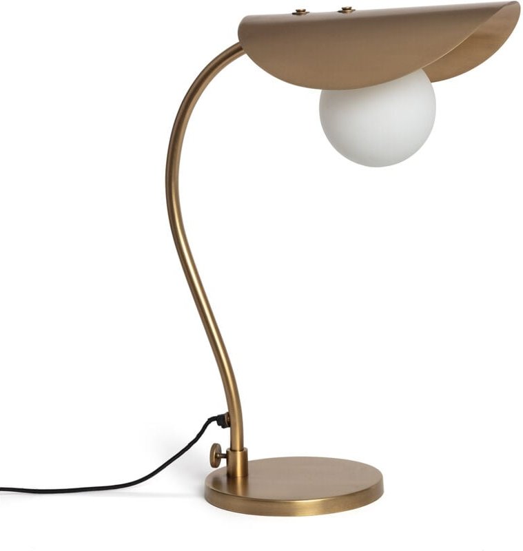 LED Tischlampe aus Metall Bratonci Gold