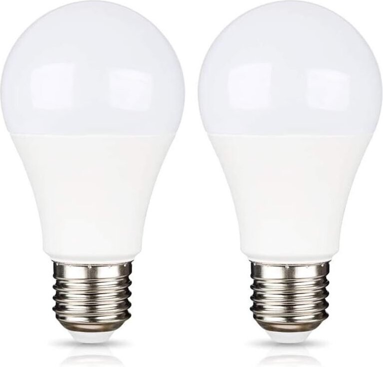 Aiperq - E27 9 w 12 v led Kaltweiß 6500 k für Camping, 75 w Halogen-Äquivalent, ac dc 12 Volt 24 Volt E27 LED-Glühbirne ...