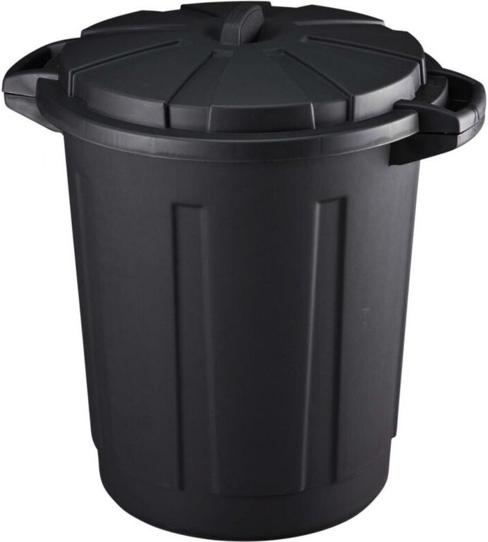 Gemeinschaftseimer 80lt schwarz mondex