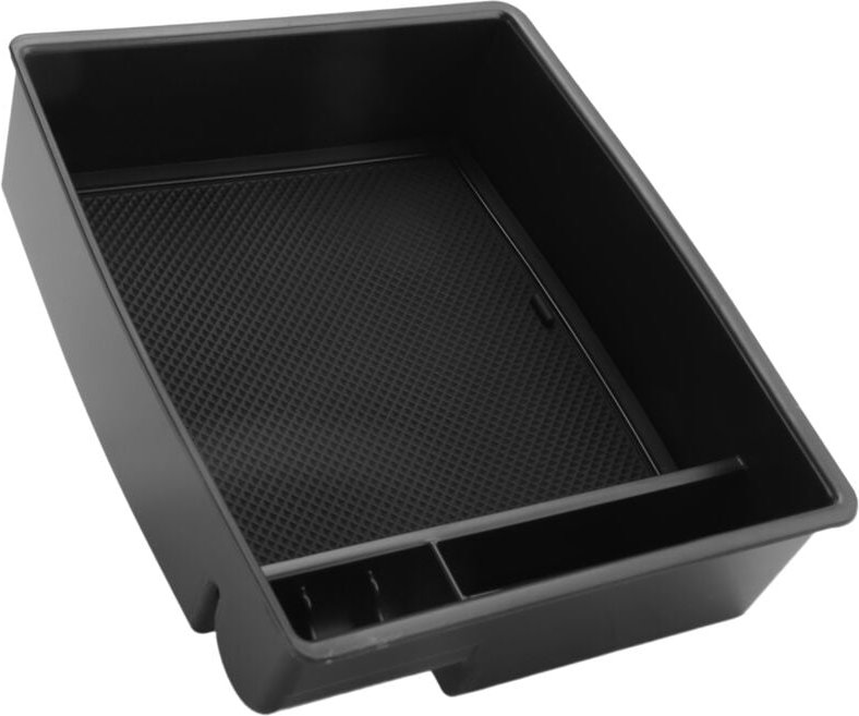 Tlily - Auto Armlehne Aufbewahrungsbox für 2024 Zentrale Steuerung Innenraum Verstauen Zubehör-Schwarz