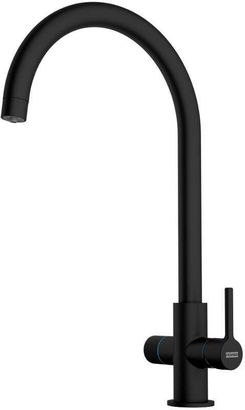 Franke Lina - Spültischarmatur FC 3080.901, mit Filterfunktion, mattschwarz 120.0730.807